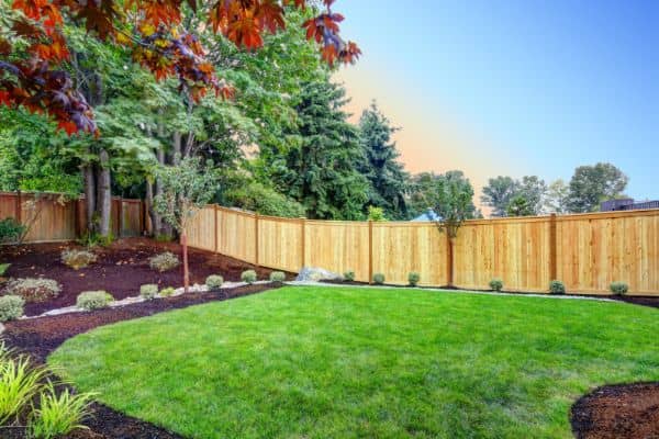 new fence installation by fencing contractor